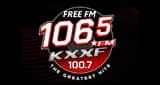 The Original Free FM 106.5 &amp; 100.7 FM- KXXF